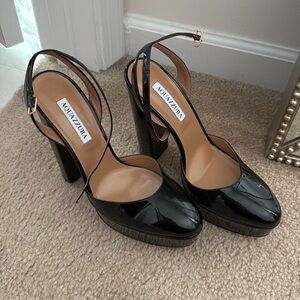 Aquazzura So High Plateau 140mm platform pumps